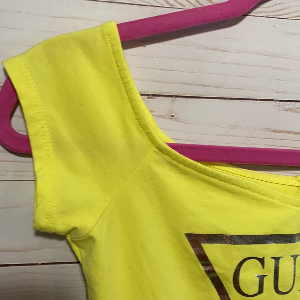 Guess Los Angeles Women’s Lemon Triangle Logo Bodysuit - Picture 9 of 16